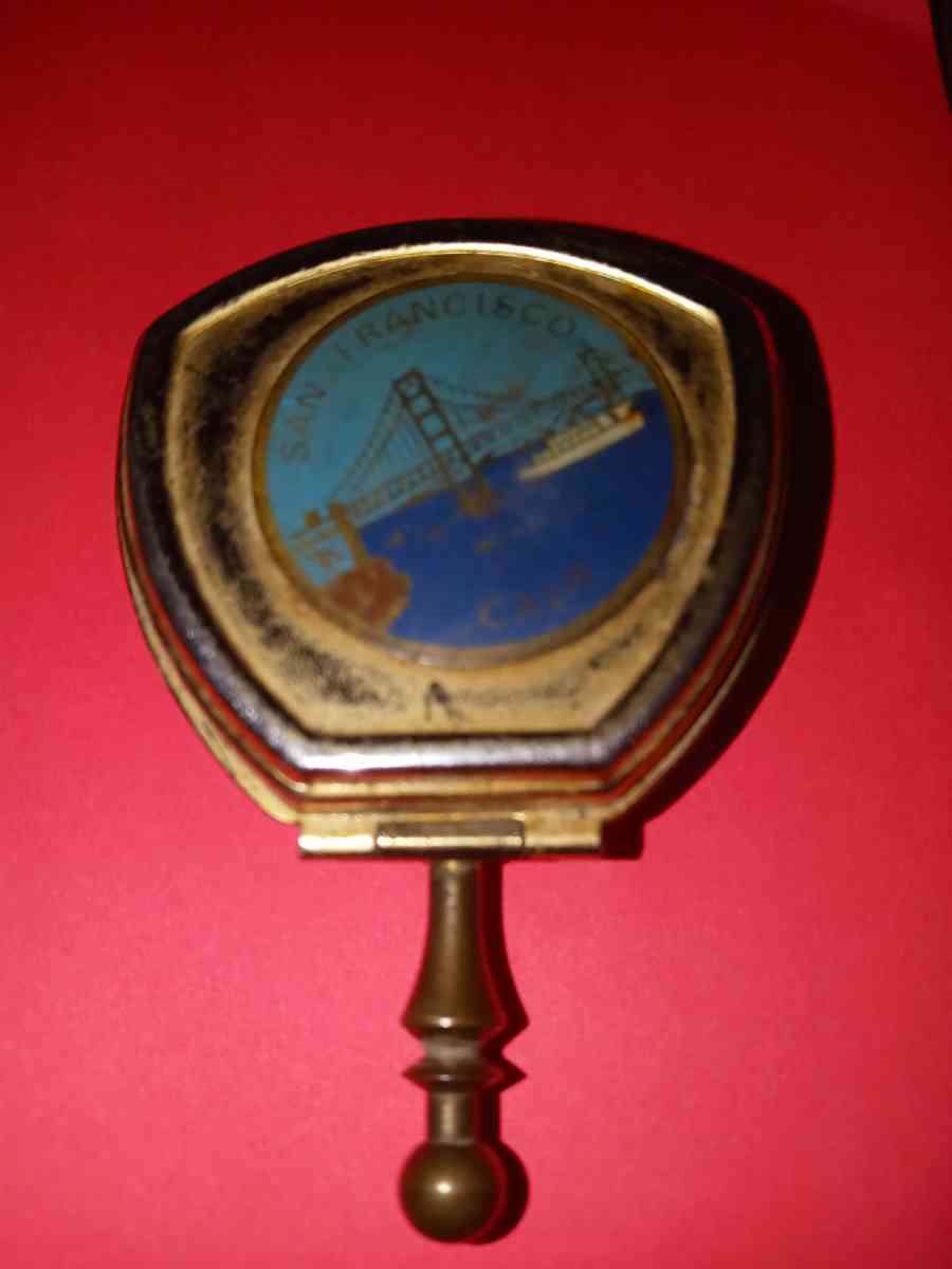 vintage antique pocket ashtray