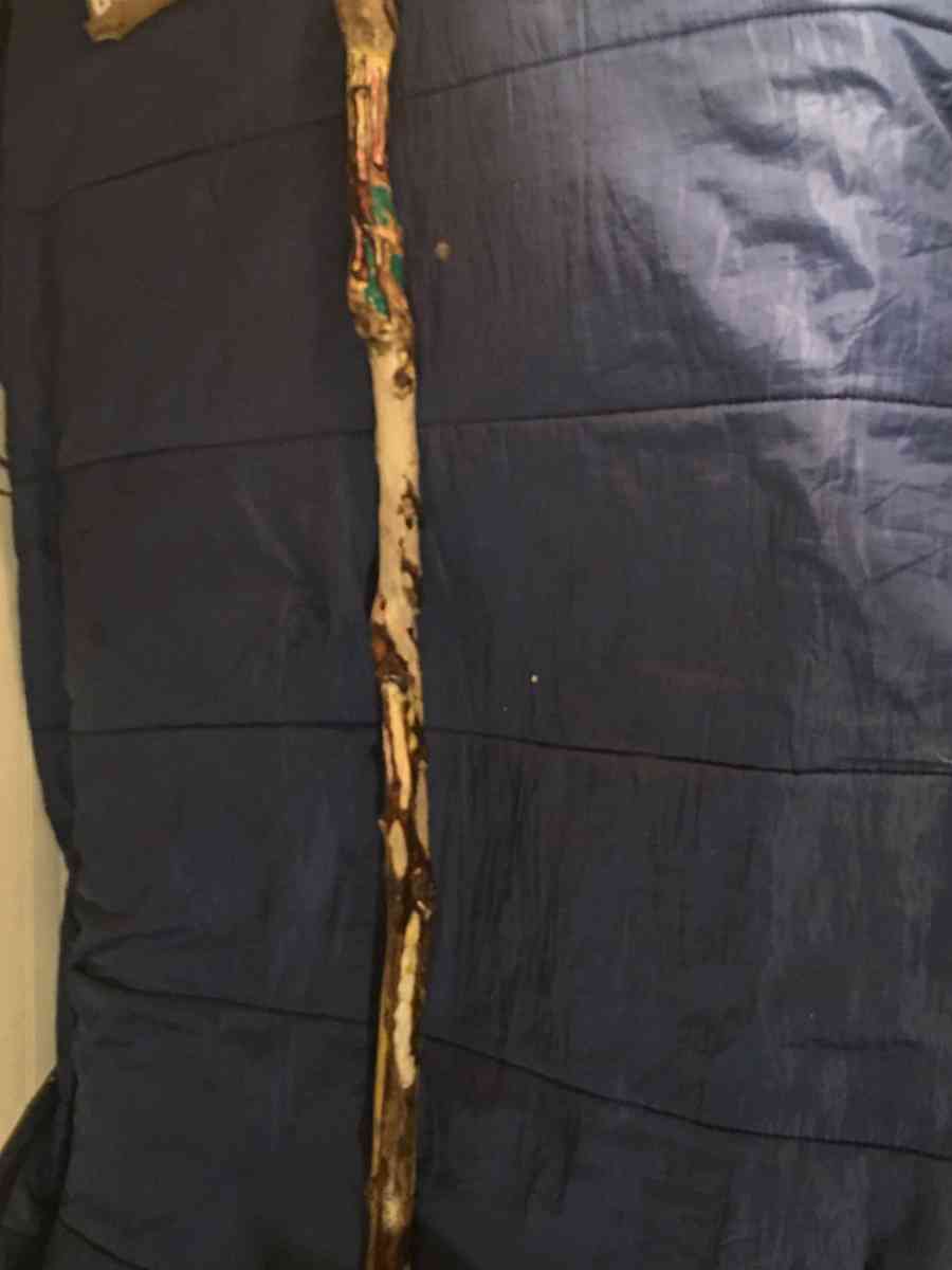 hand crafted wooden walking sticks