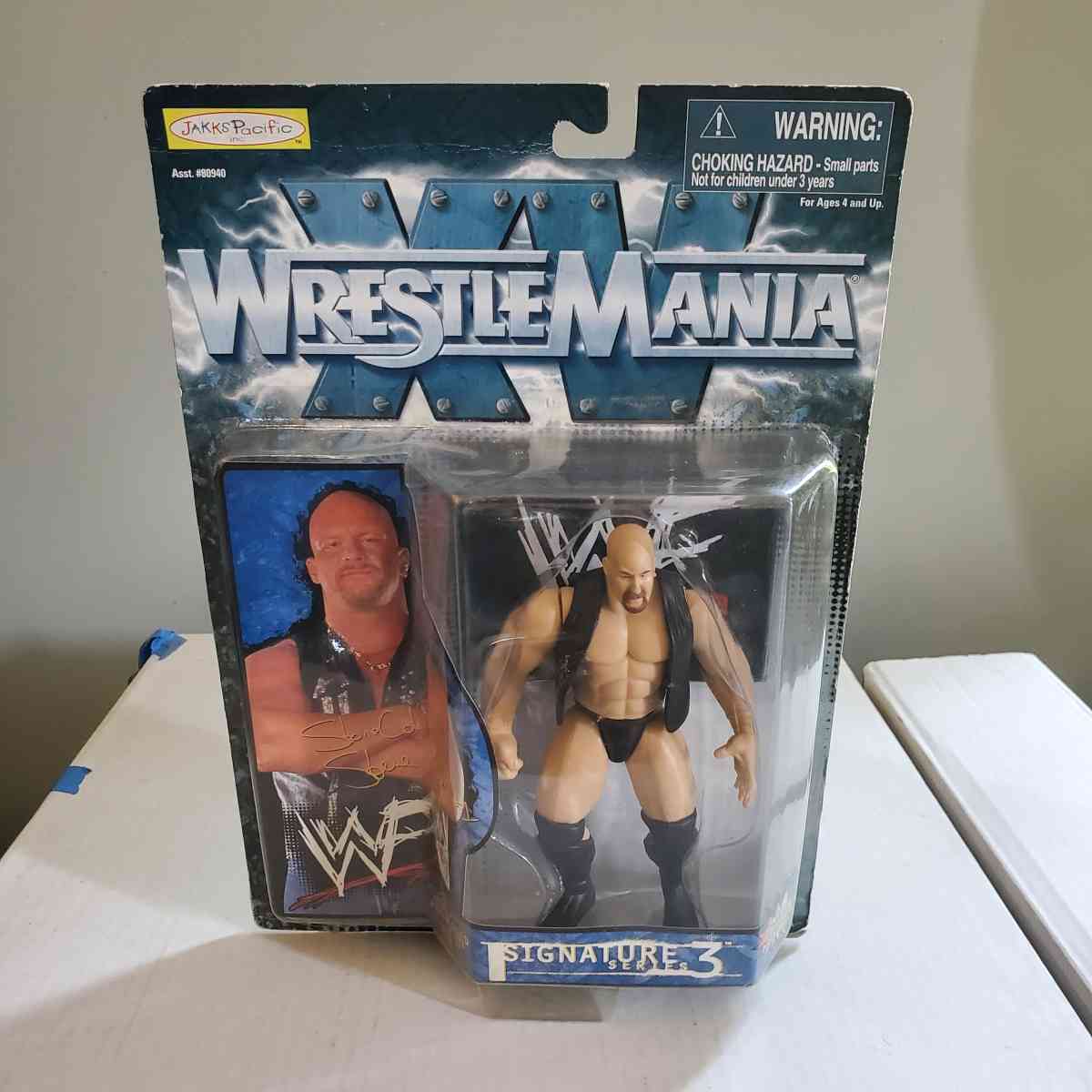 Rare Vintage Signature Series Stone Cold Steve Austin