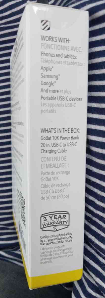 Compact 10K mAh DualPort Power Bank