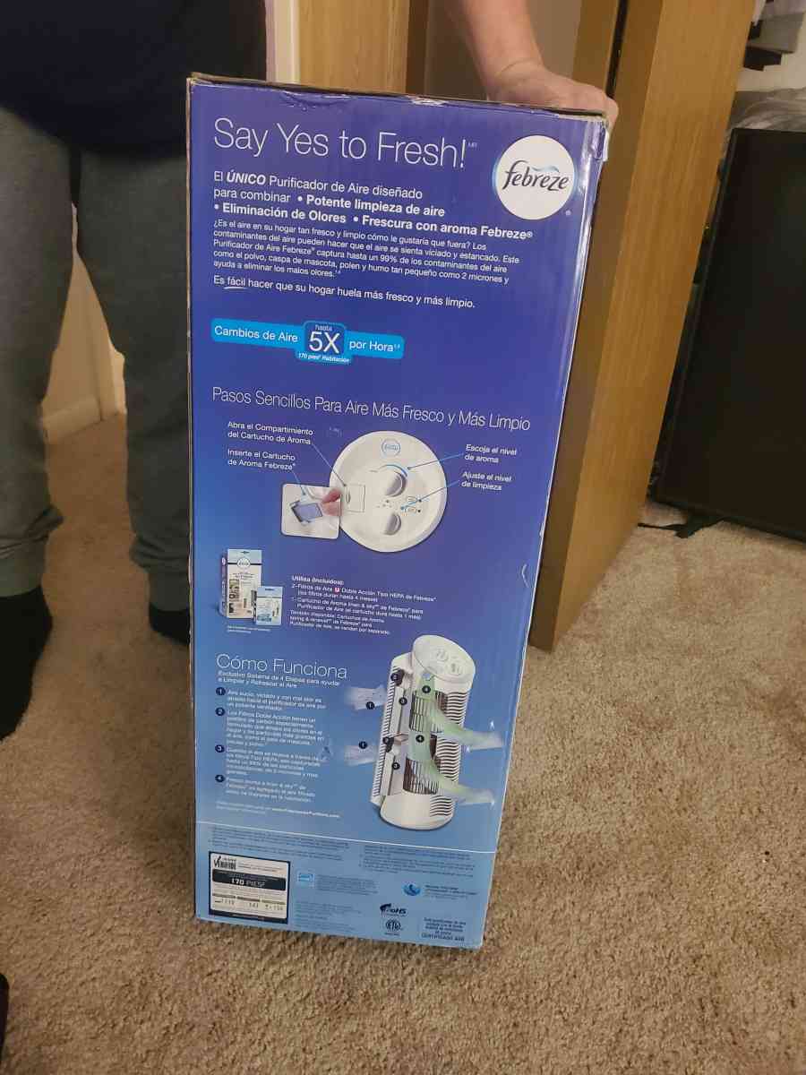 Honeywell Hepa air purifier Febreeze edition