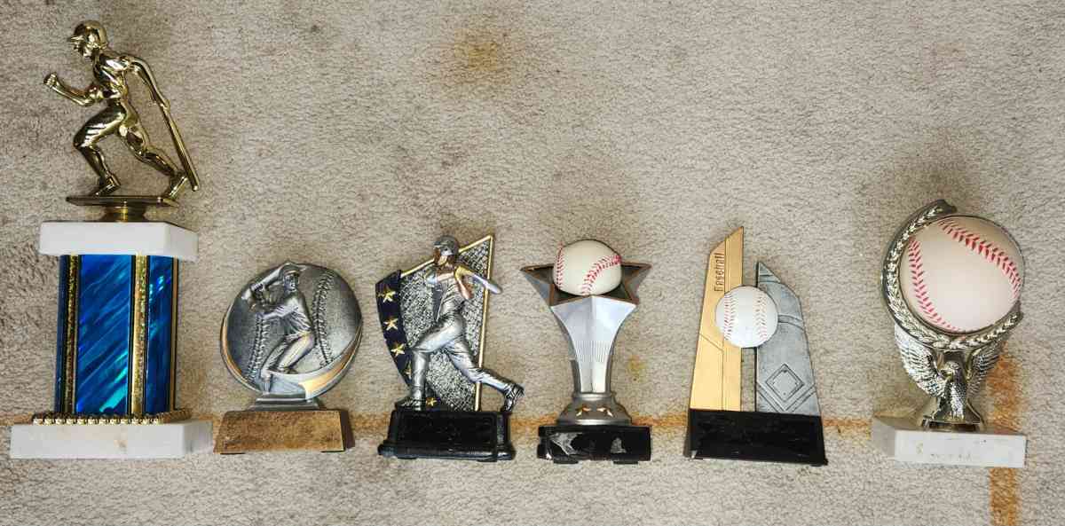 BASEBALL TROPHIES