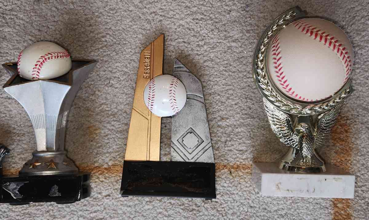 BASEBALL TROPHIES