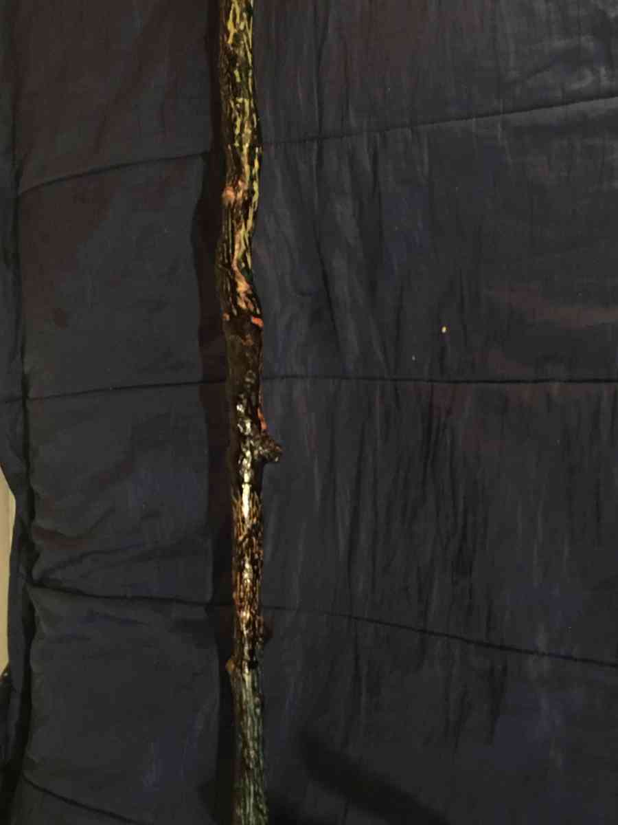 hand crafted wooden walking sticks