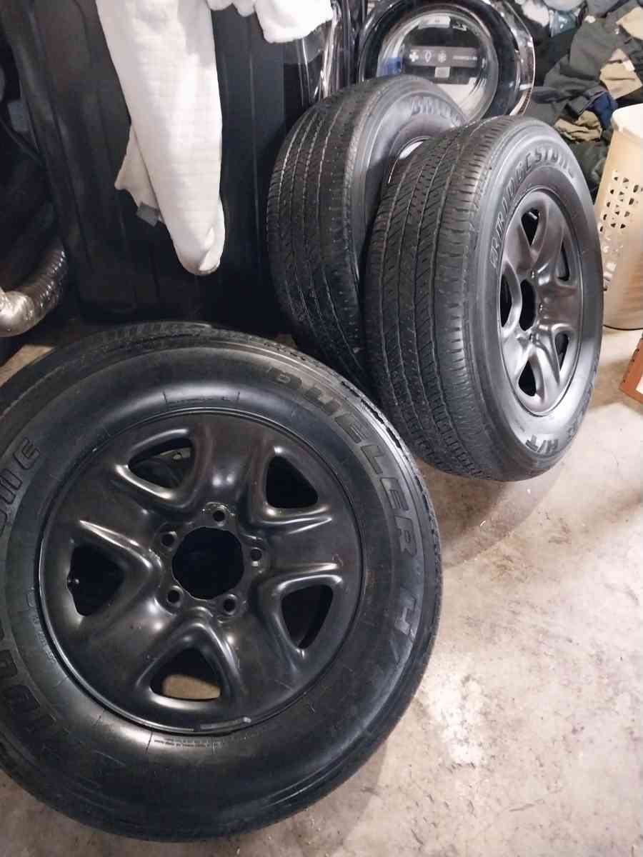 tires with wheels