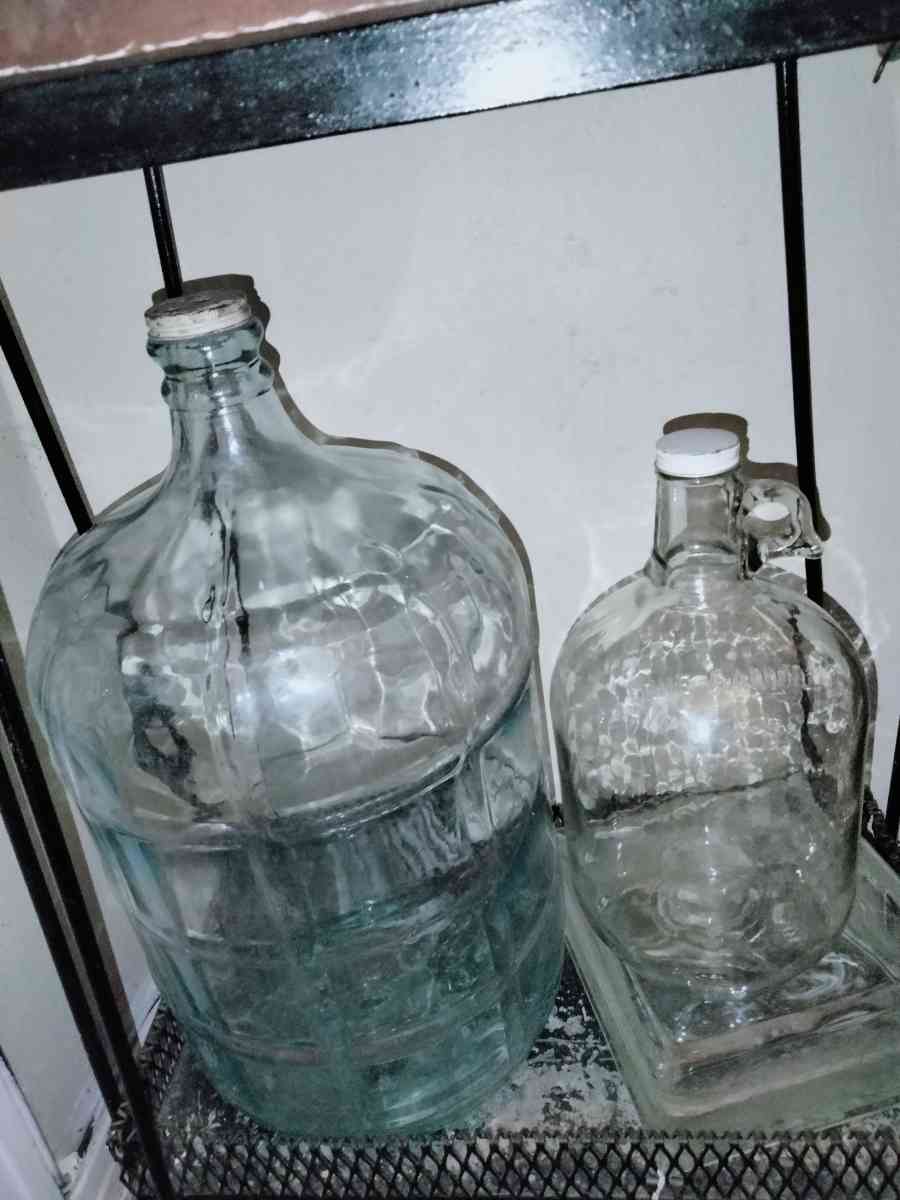 glass gallon jug