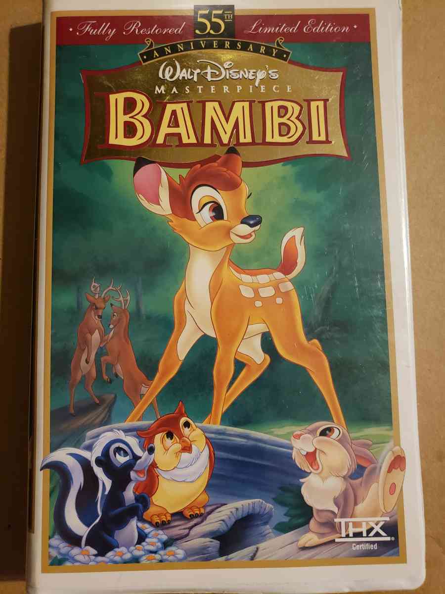 Black Diamond Bambi VHS