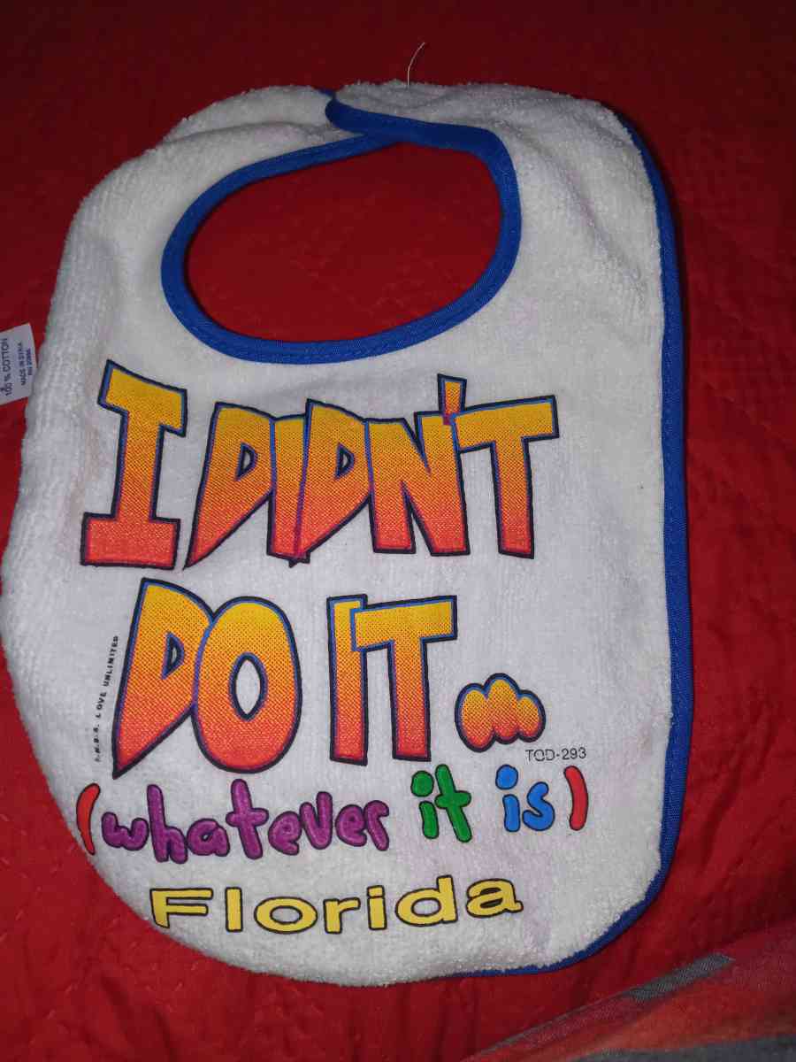 baby bibs from Florida