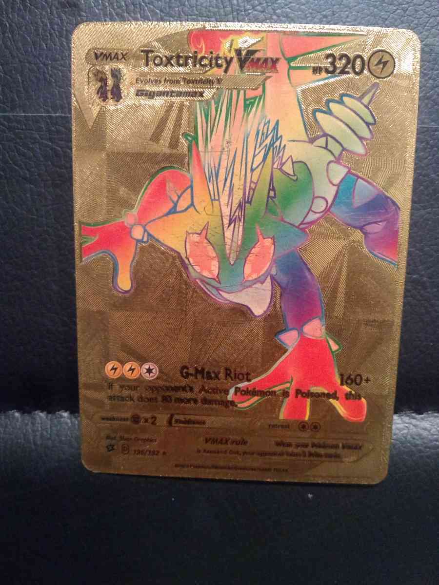 Gold Plated Toxtricity Vmax