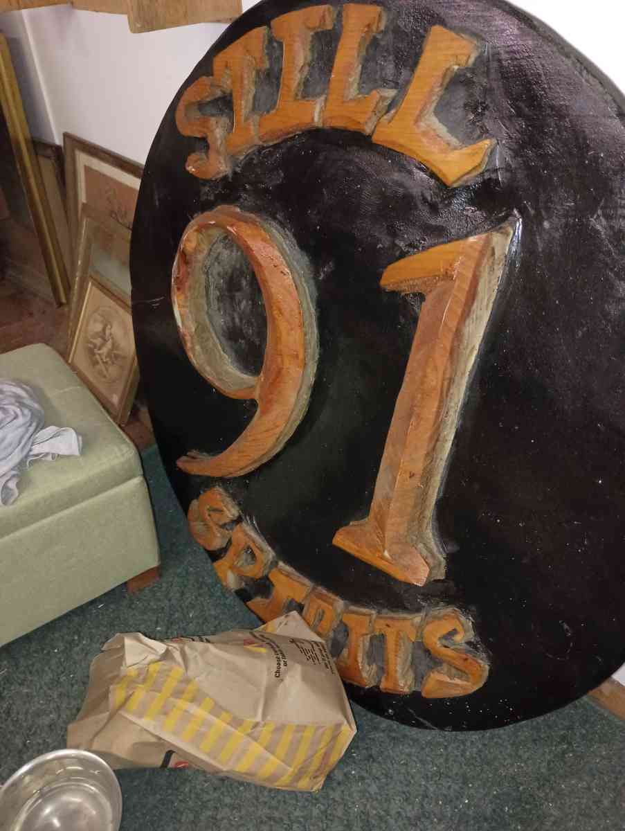 Chainsaw Carved Man Cave Sign