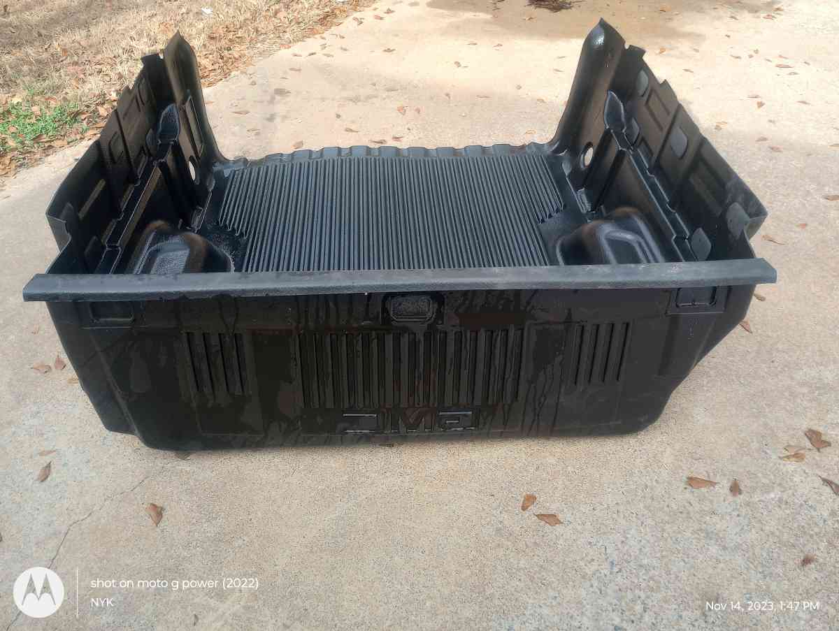 GMC truck bed