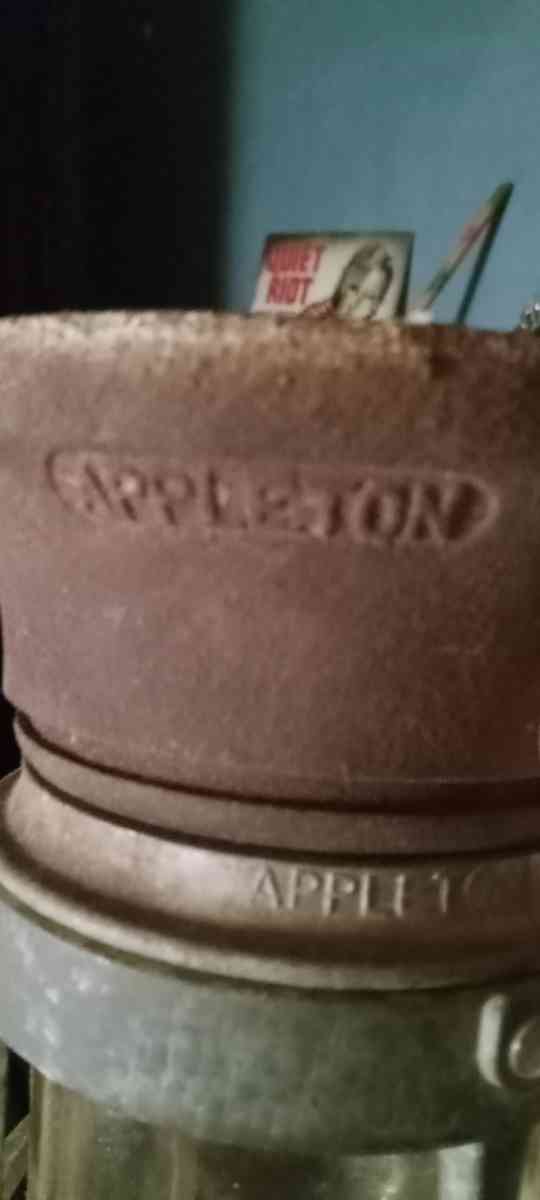 vintage Appleton light