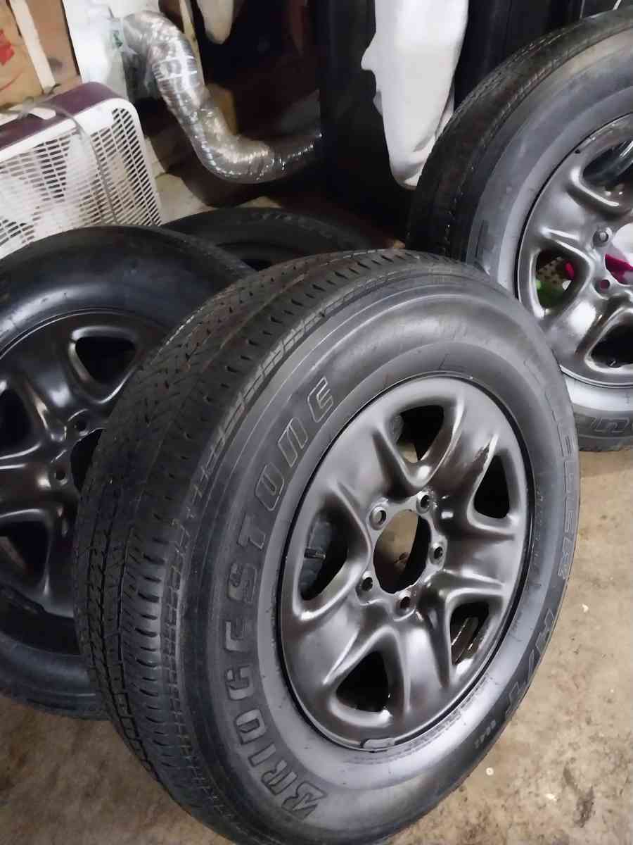 tires with wheels
