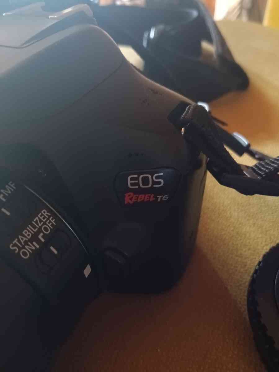 canon EOS rebel t6