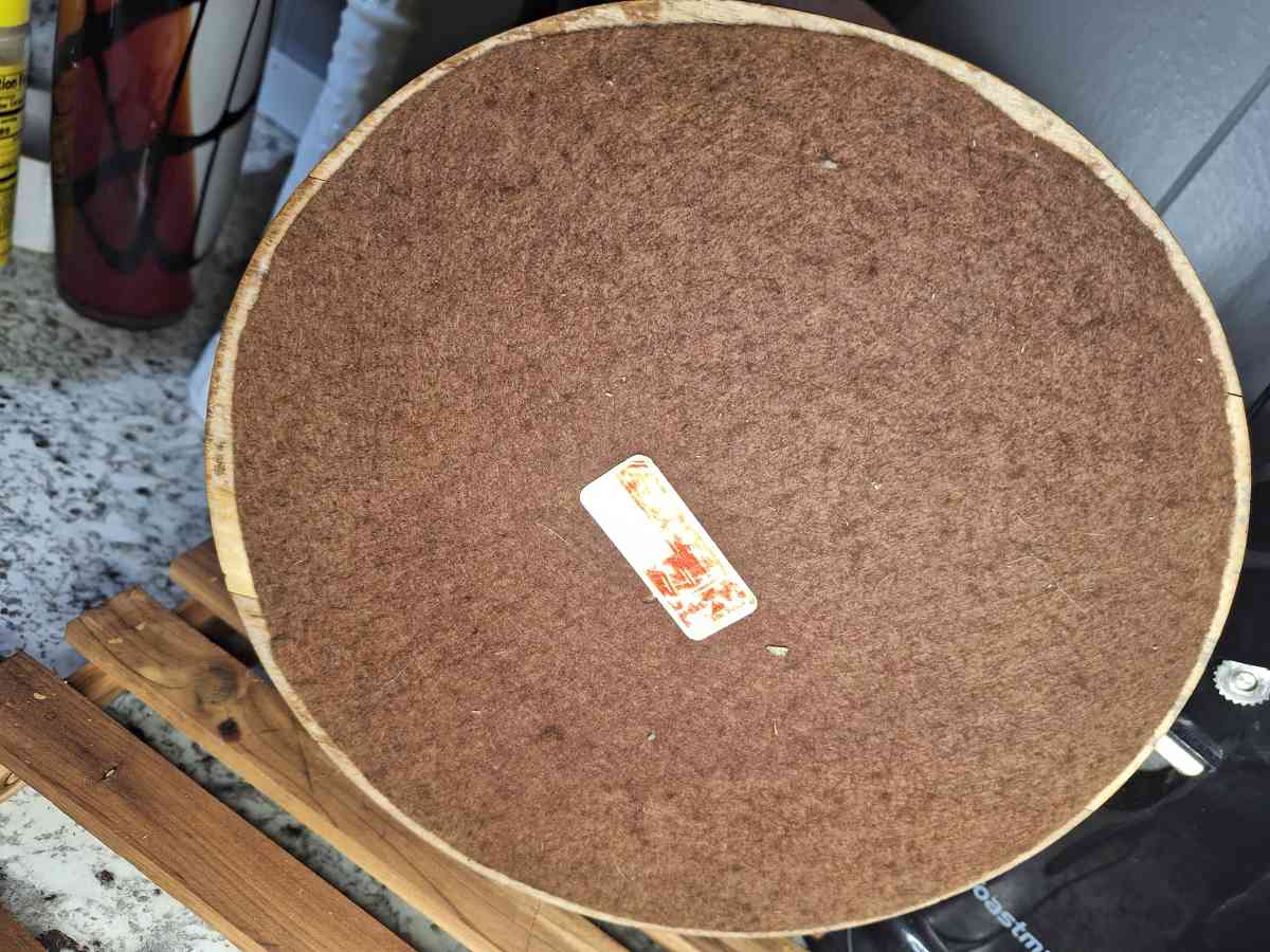 Vintage 1960s Fairfax Tobacco Humidor and Walnut Pipe Stand