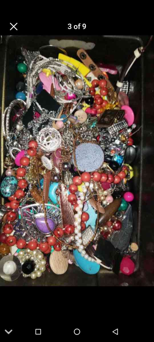 bulk new and broken jewelry and charms