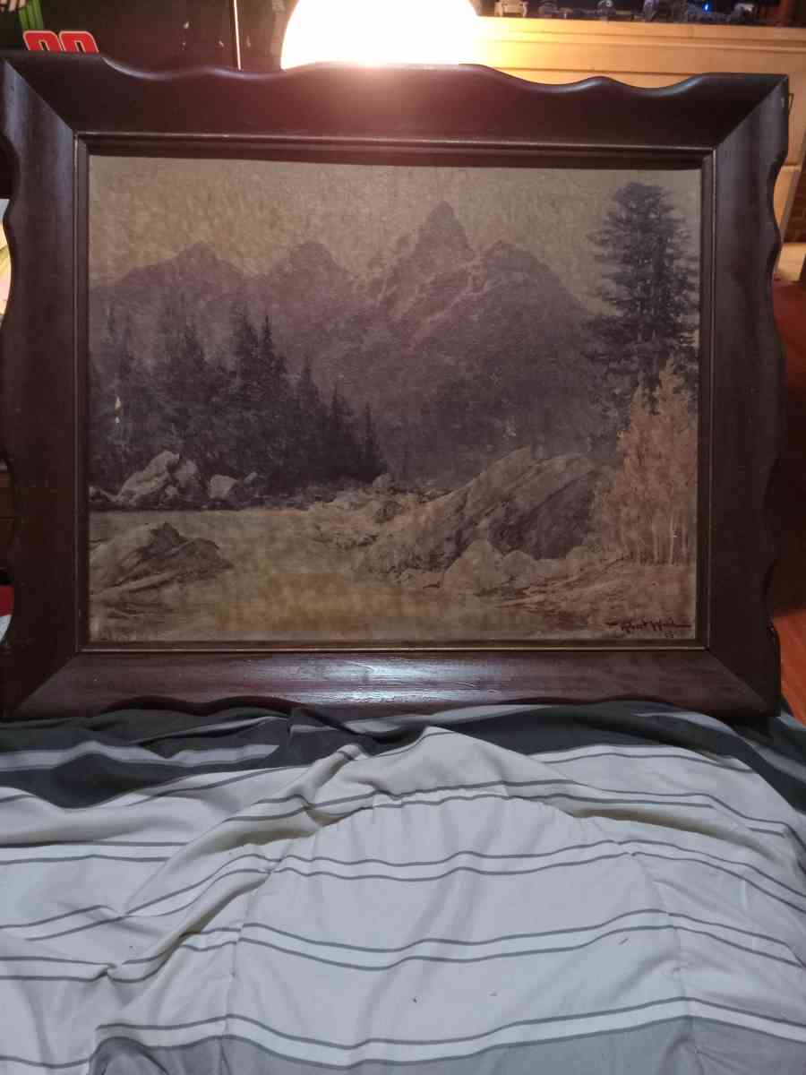 wood painting by Robert wood
