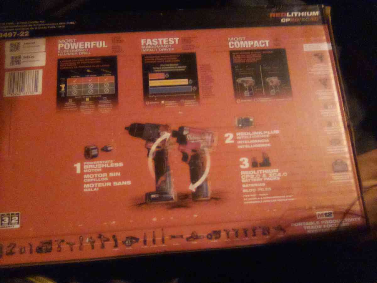 M12 fuel Milwaukee combo kit