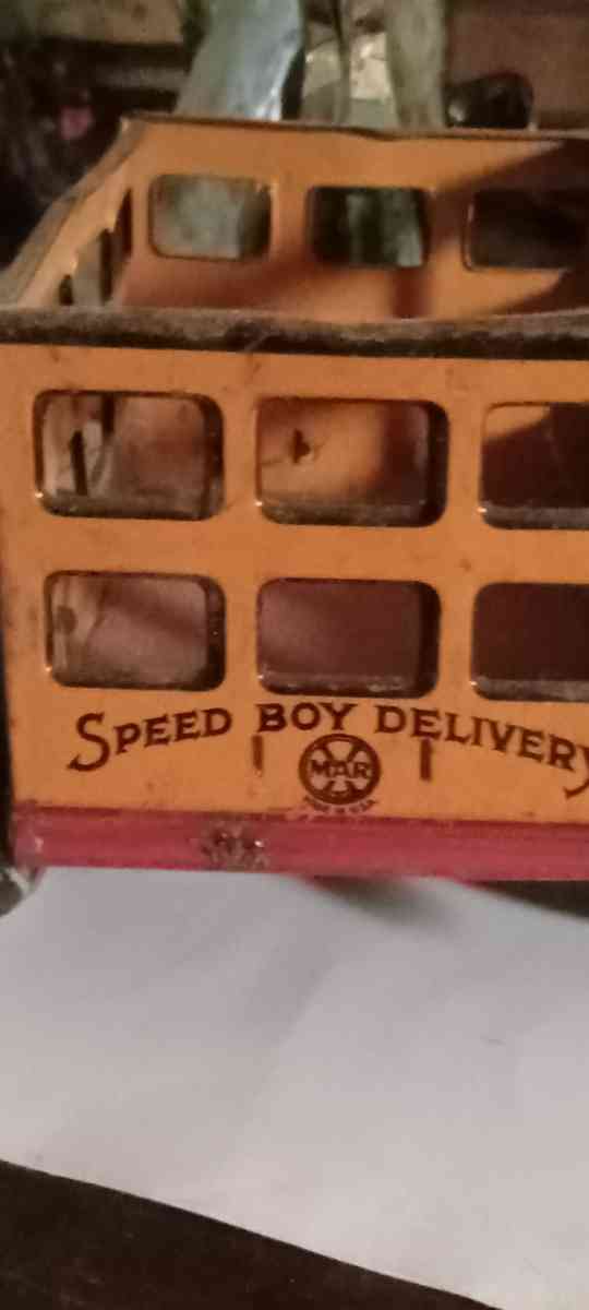 1938 or 39 marxx wind up speed boy delivery