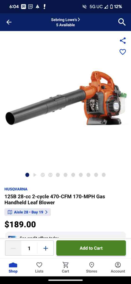 New Leaf Blower