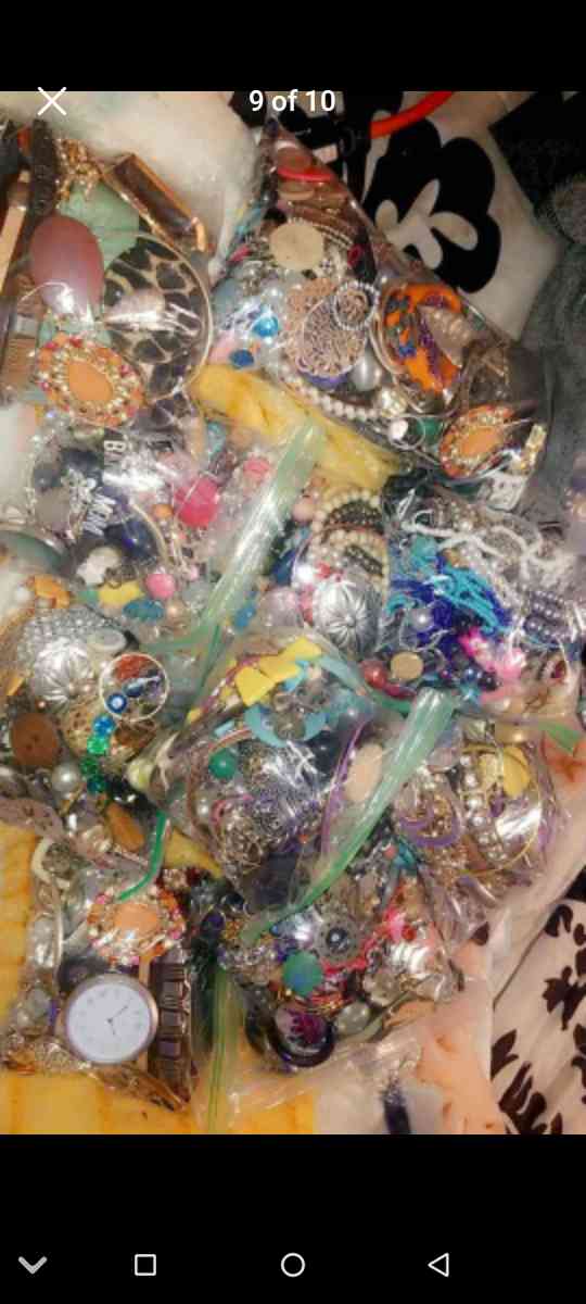 bulk new and broken jewelry and charms