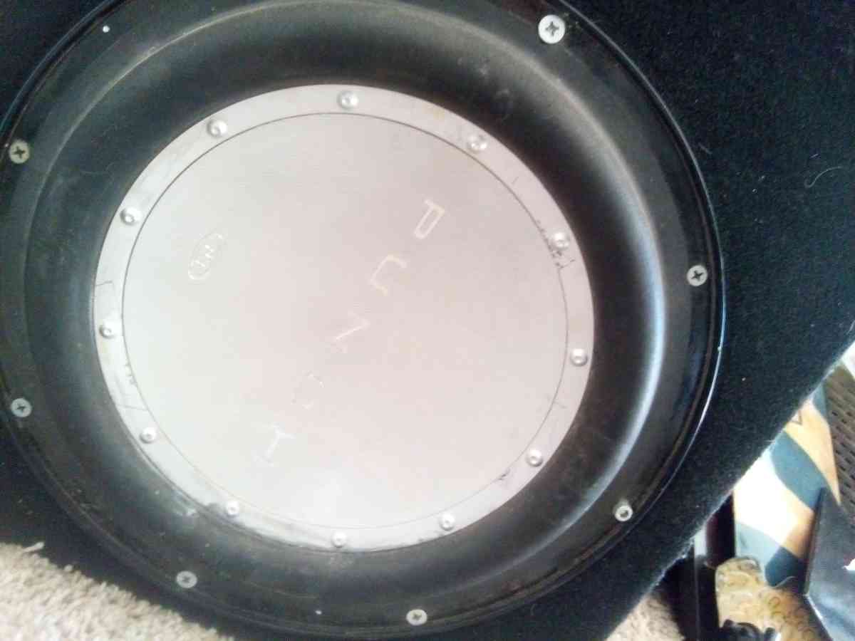 punch woofer speaker