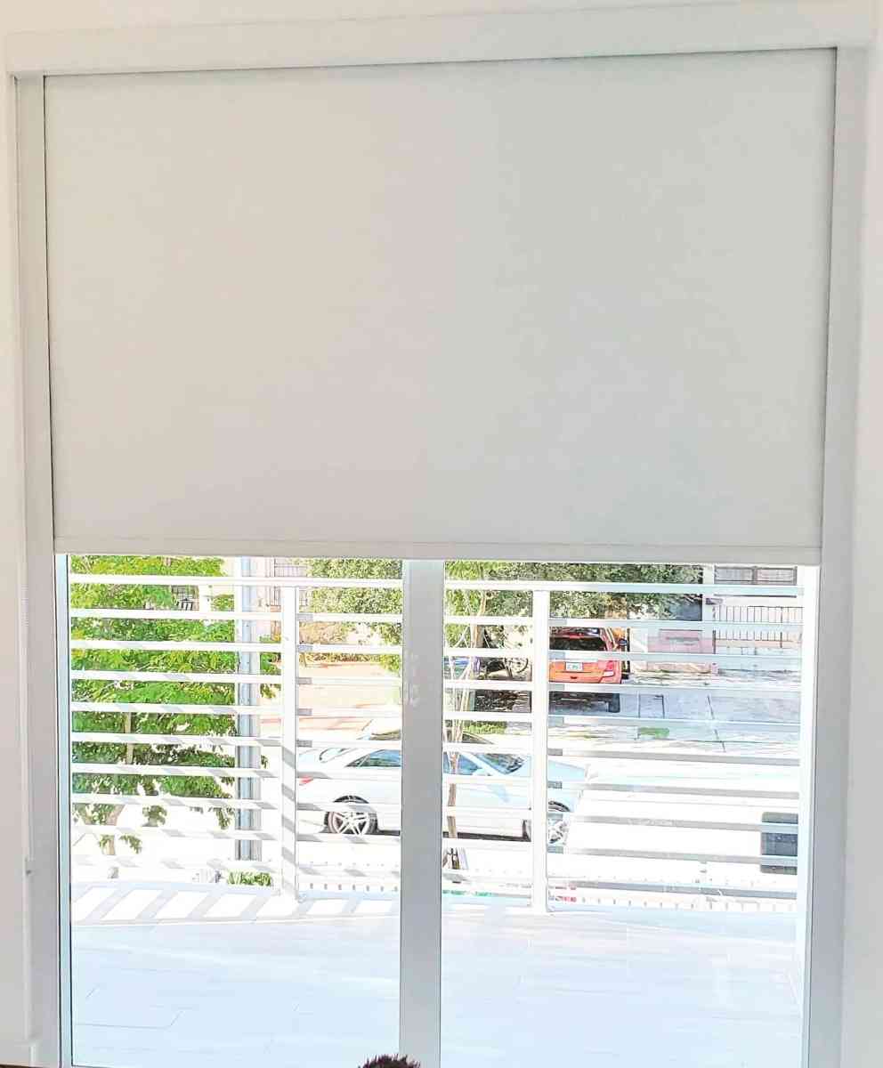roller shades blackout o screen a la medida