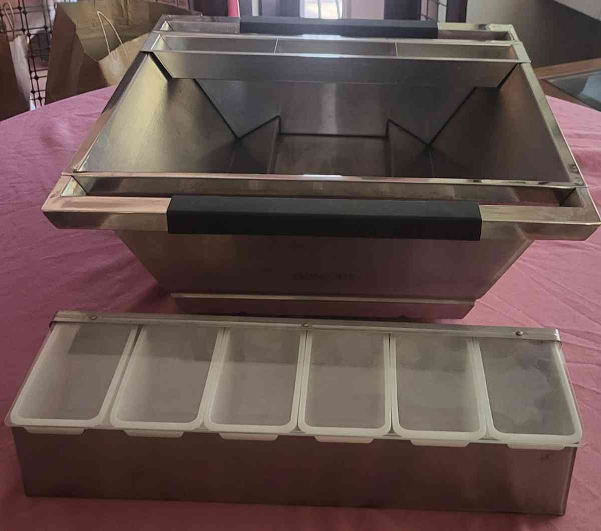 Barware Heavy Duty Beverage Server  Garnish Center