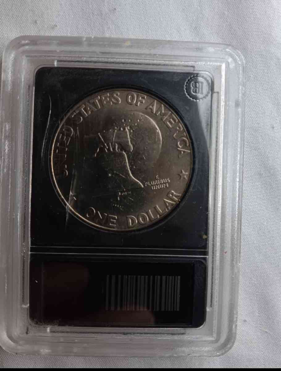 17761976 Authentic Brilliant Uncirculated Eisenhower Dollar