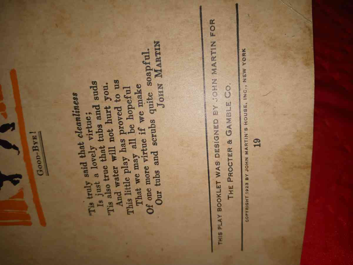 childrens book from 1923