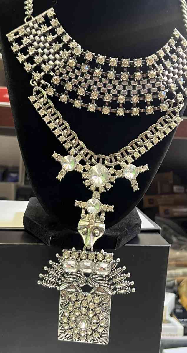 Fashion Design Bridal Jewelry Vintage Neck Bib Collar Choker