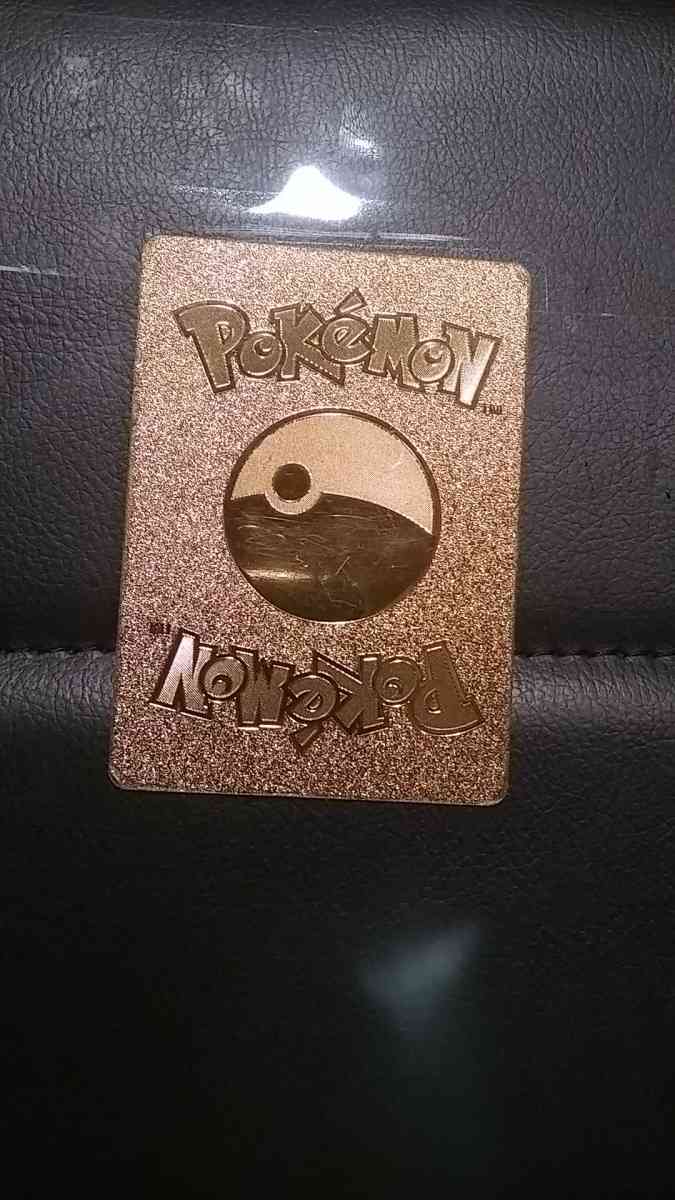 Rare Gold Plated Charizard V