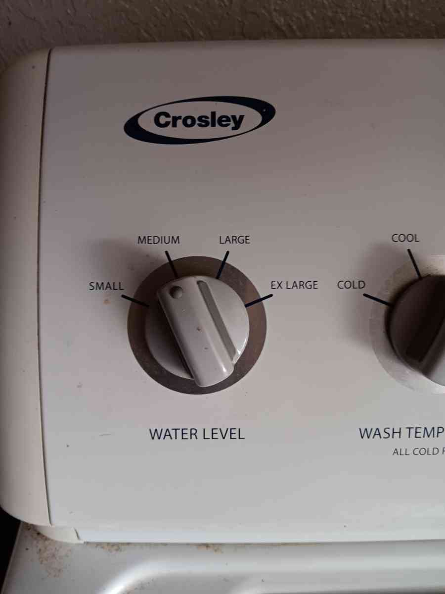 a washer and dryer