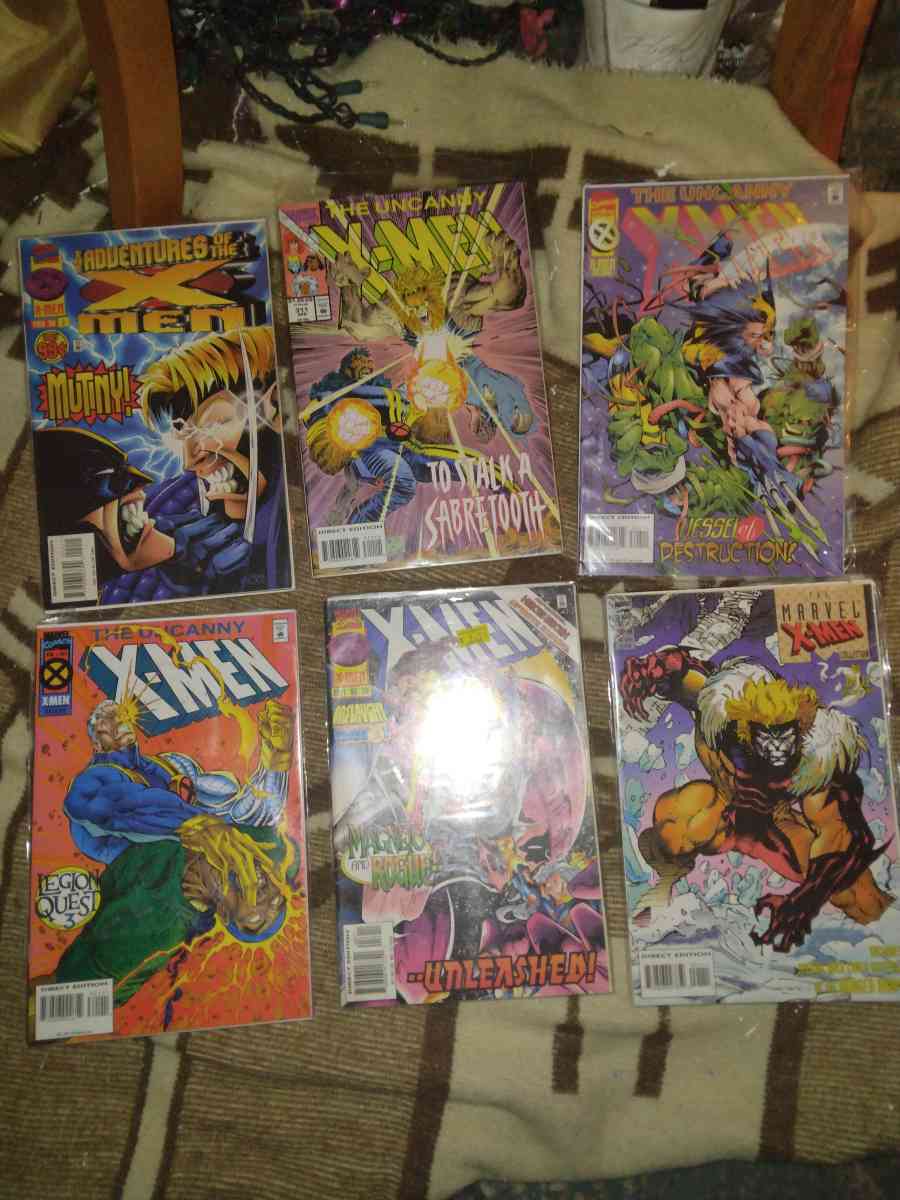 Vintage XMen Marvel Comics