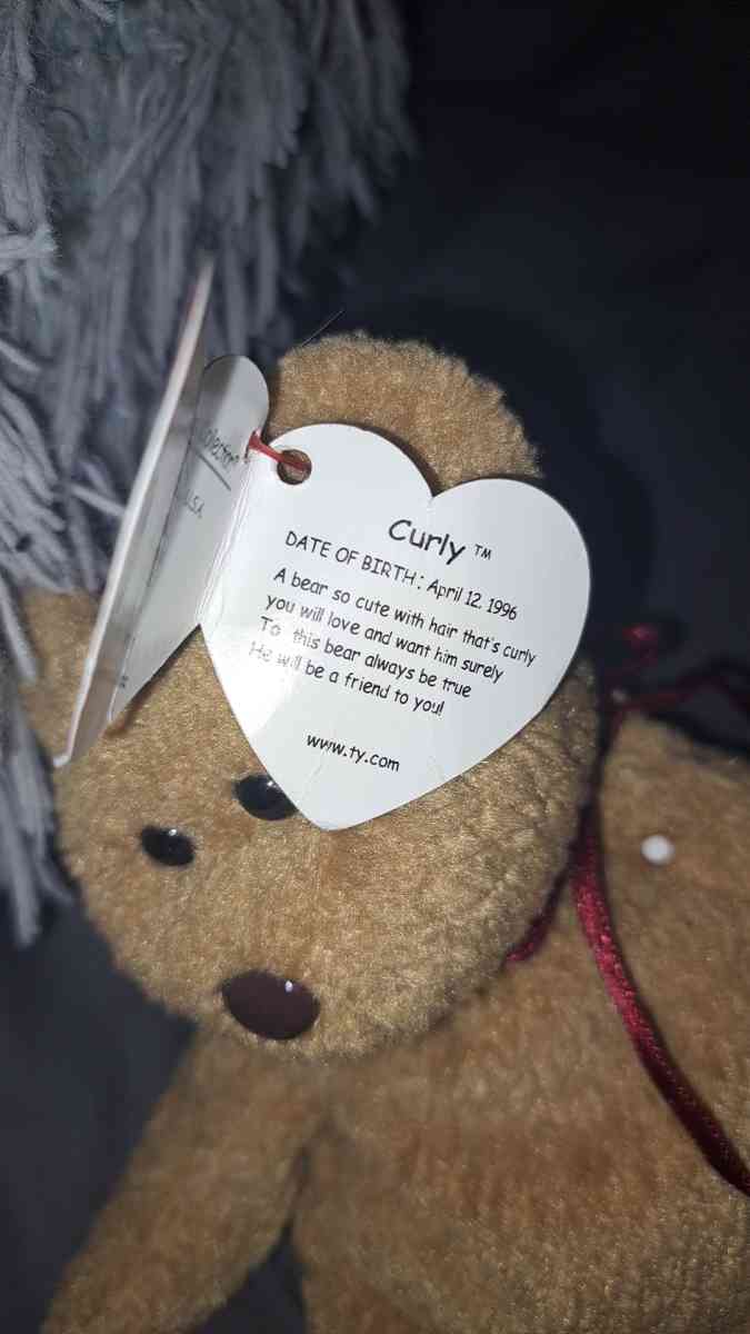 Beanie Babies Curly The Besr