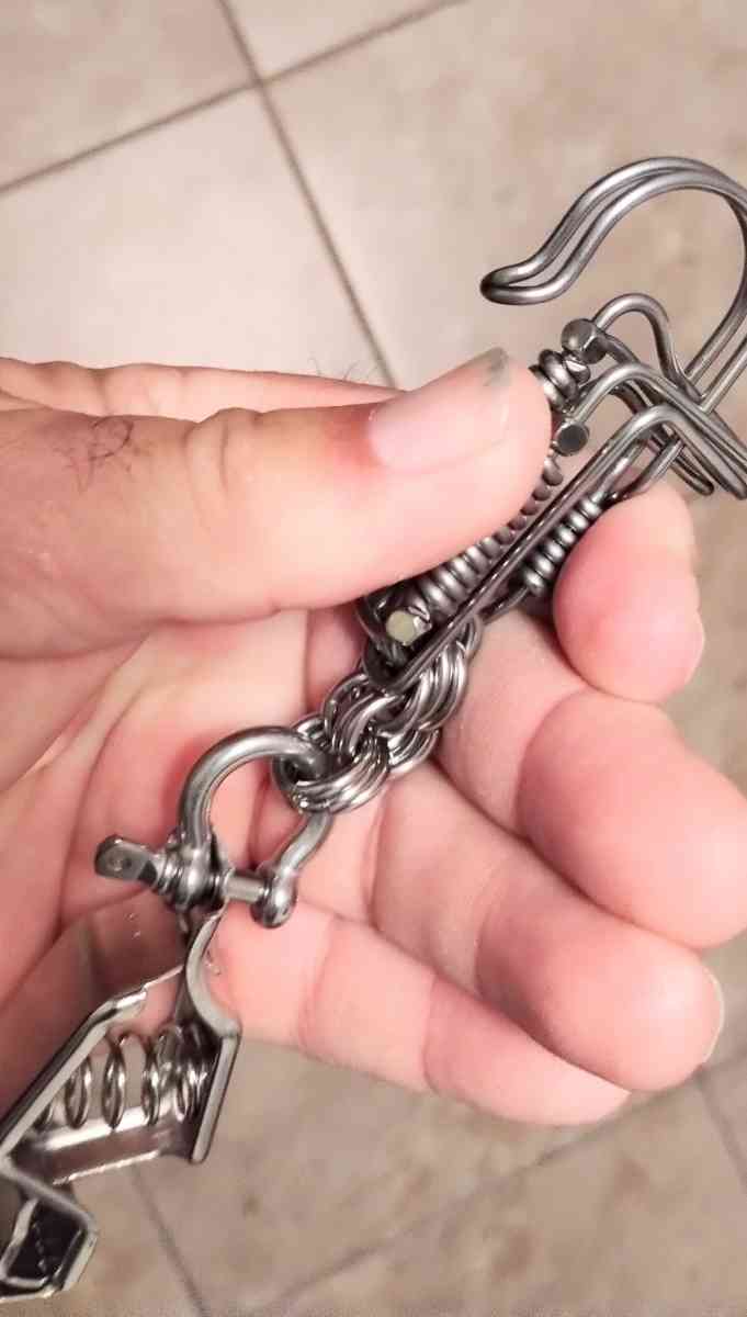 Stainless Steel Work Gloves Clip