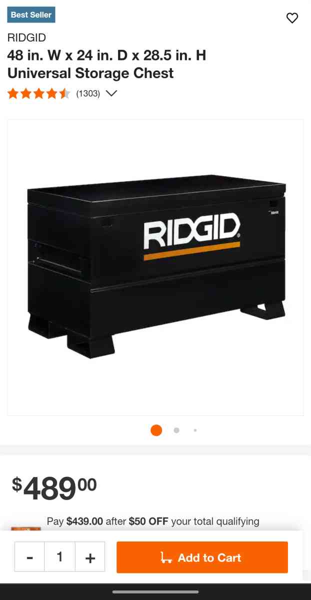 Rigid job box