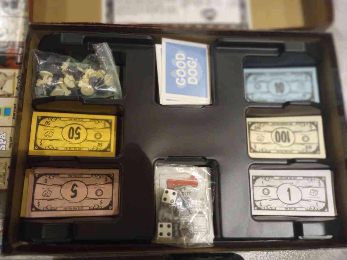 Pugopoly the Monopoly pug dog board game