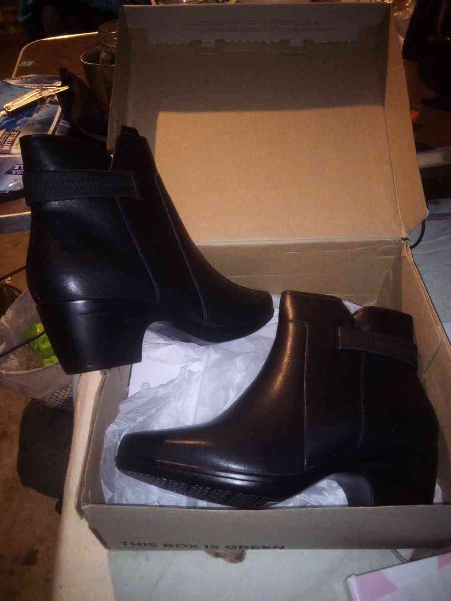 Emily Holly Black Leather