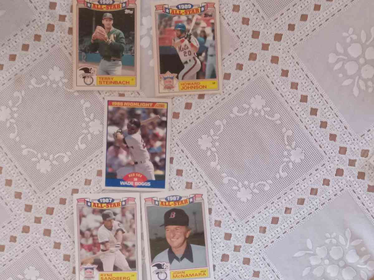 baseball cards