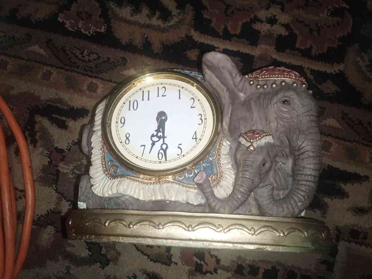 Elephant Clock