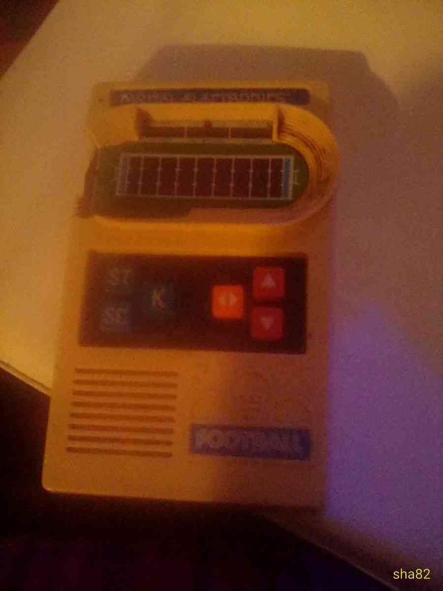 mattel electronic old school football game