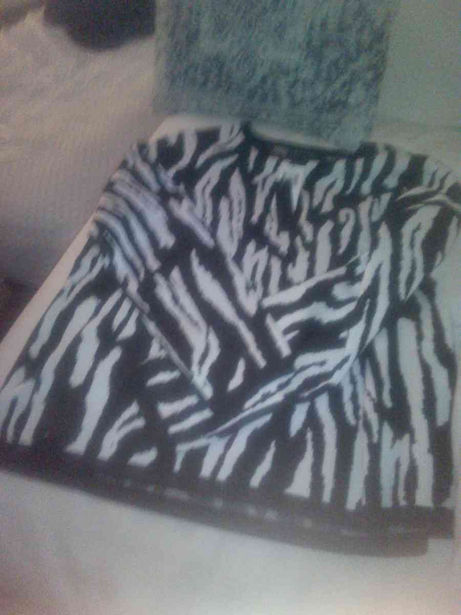 zebra sweater