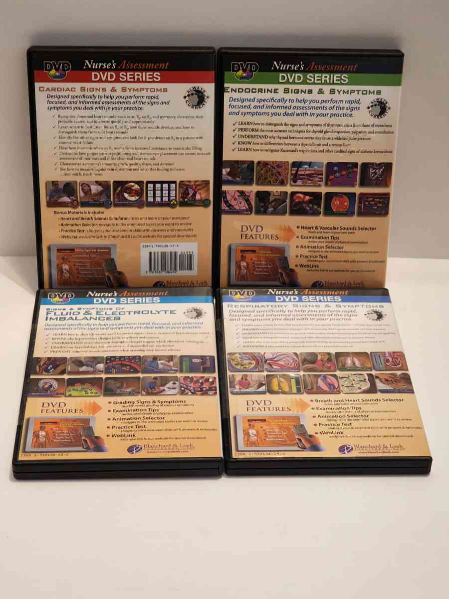 2006 2007 Nurses Assessment DVDs