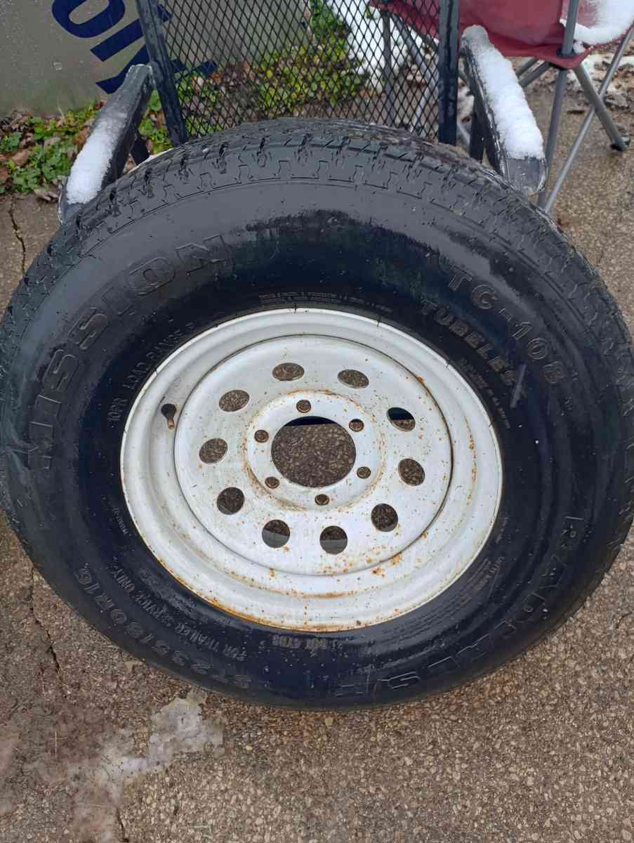 two trailer tires 16 inch