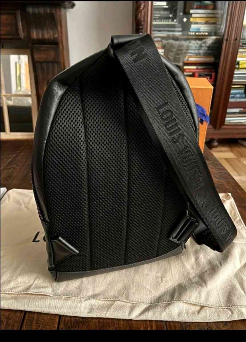 LOUIS VUITTON Racer Backpack Rucksack M46109 Monogram Shadow