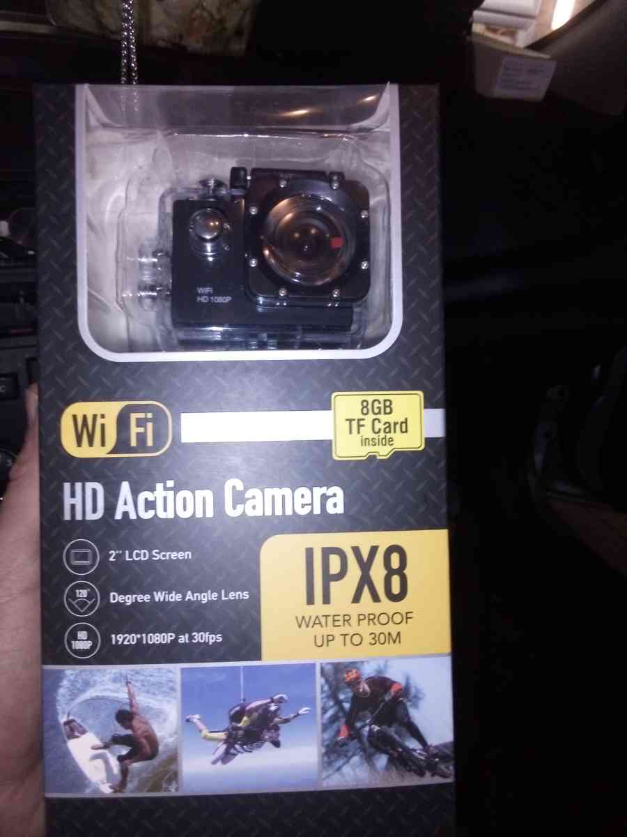 action camera and tripod video