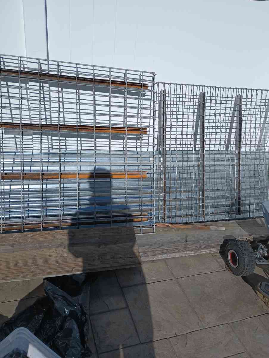 industrial shelving two pieces