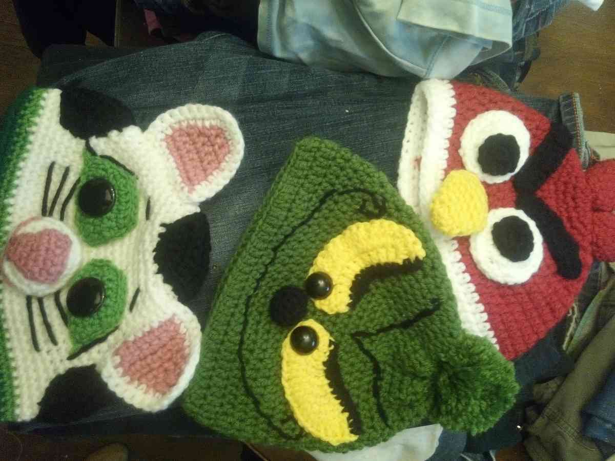 custom knitted dolls