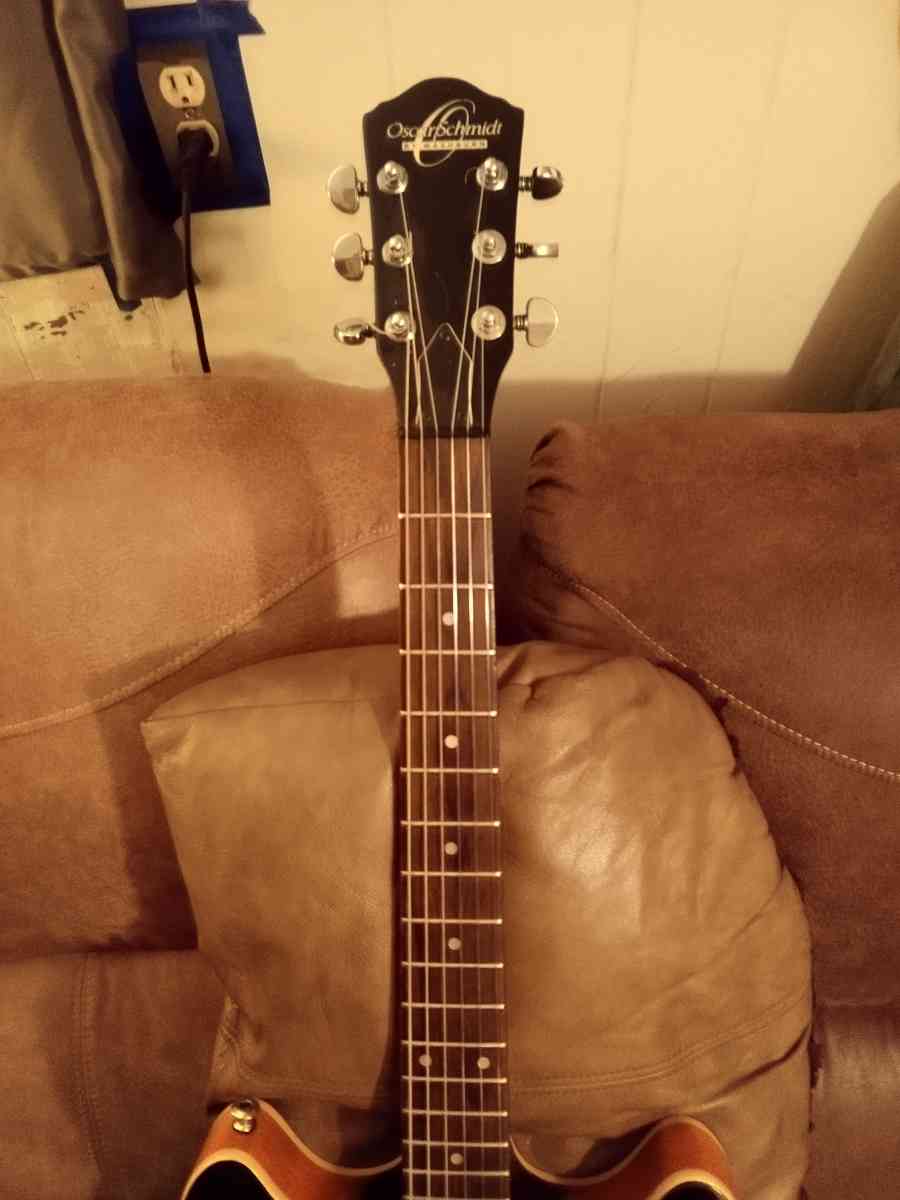 1999 Washburn semi Hollowbody tabbaco finish electric guitar